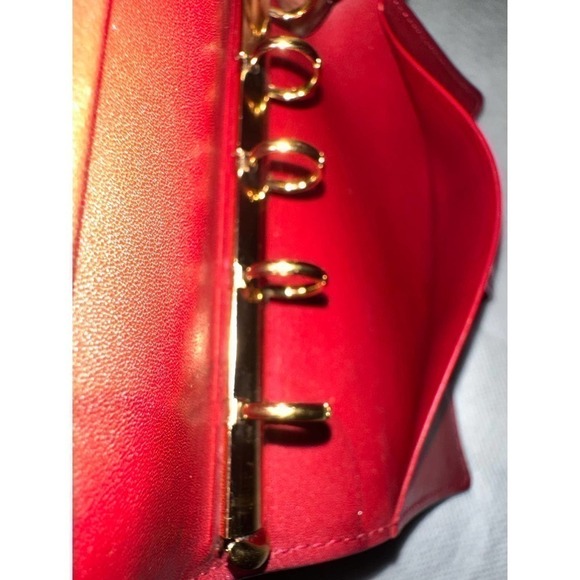 Louis Vuitton Red Vernis Leather Small Ring Agenda Cover - Picture 14 of 16